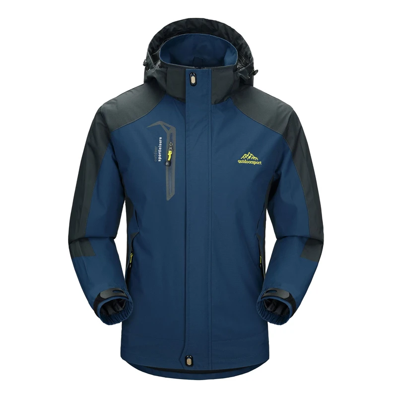 Maxulla Spring Men's Lightweight Jacket Casual Mesh Lined Waterproof Raincoats Male Climbing Windbreaker Fishing Hiking Jackets 4