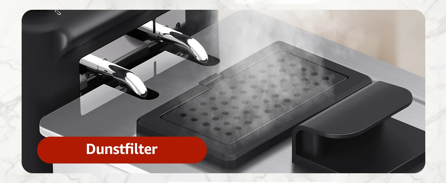 Aigostar Fritteuse 2200 Watt mit Sichtfenster & 3 Liter Volumen