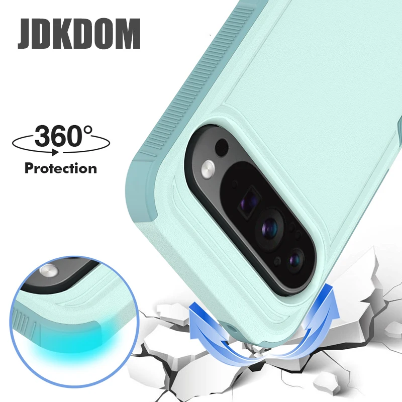 JDKDOM Military Grade Shockproof Phone Case with Drop Protection