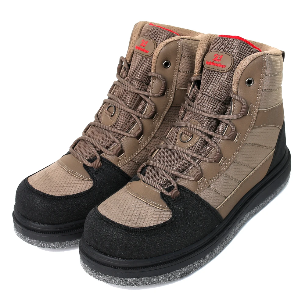 Men's Fishing Wading Waders Boots Felt Sole Lightweight Anti-Slip Hunting Felt Bottom Waders Shoes