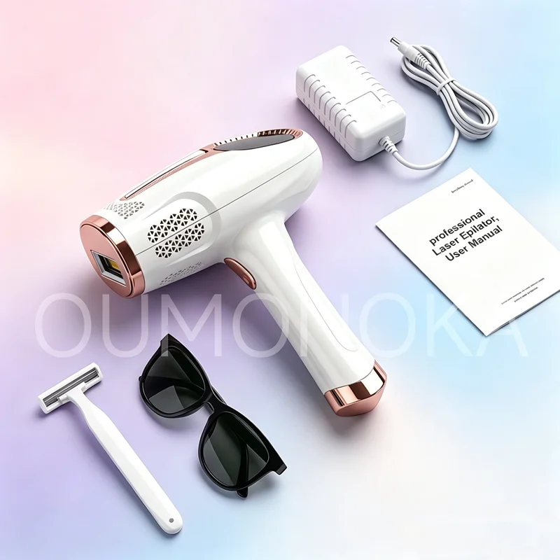 جهاز إزالة الشعر بالليزر الدائم بتقنية IPL الكهربائية للنساء، ماكينة حلاقة للوجه، جهاز تجميل، أداة قص الشعر للرجال
