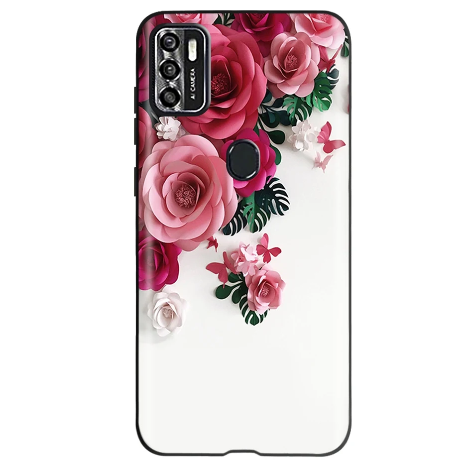 Sleek Black Silicone Protective Case - Soft TPU Bumper Cover