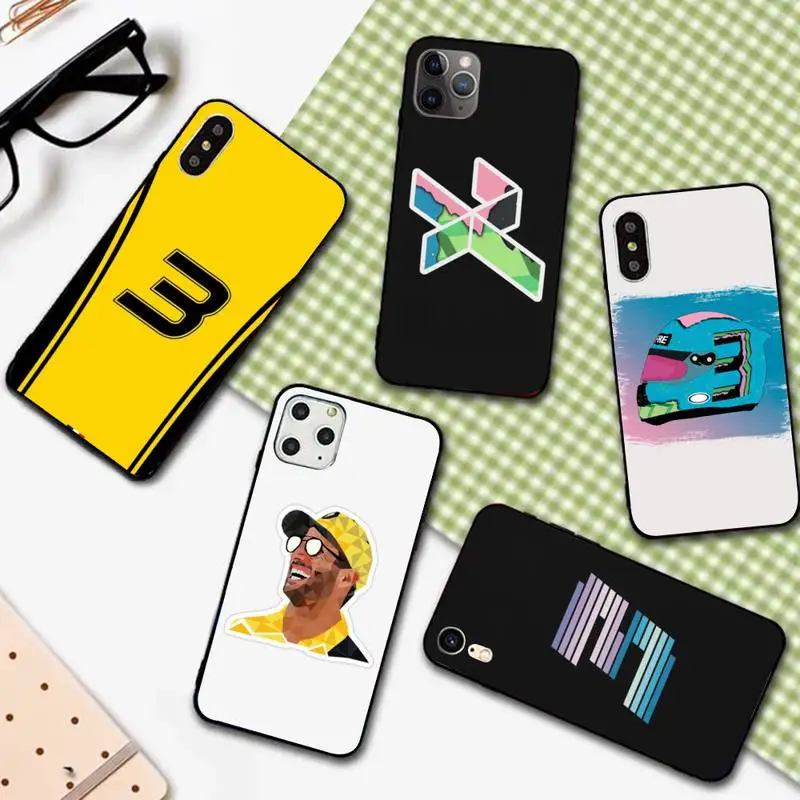 Чехол для телефона F1 Daniel Ricciardo 3 IPhone 12 Pro X XS Max XR 7 8 Plus Mini 11 SE 2020 | Мобильные телефоны и
