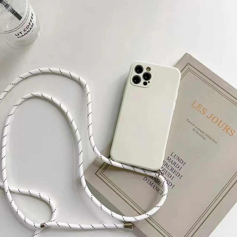Custodia Girocollo Per OnePlus 12 5G – Cover TPU Trasparente Con Cordino Regolabile, Antiurto E Antigraffio