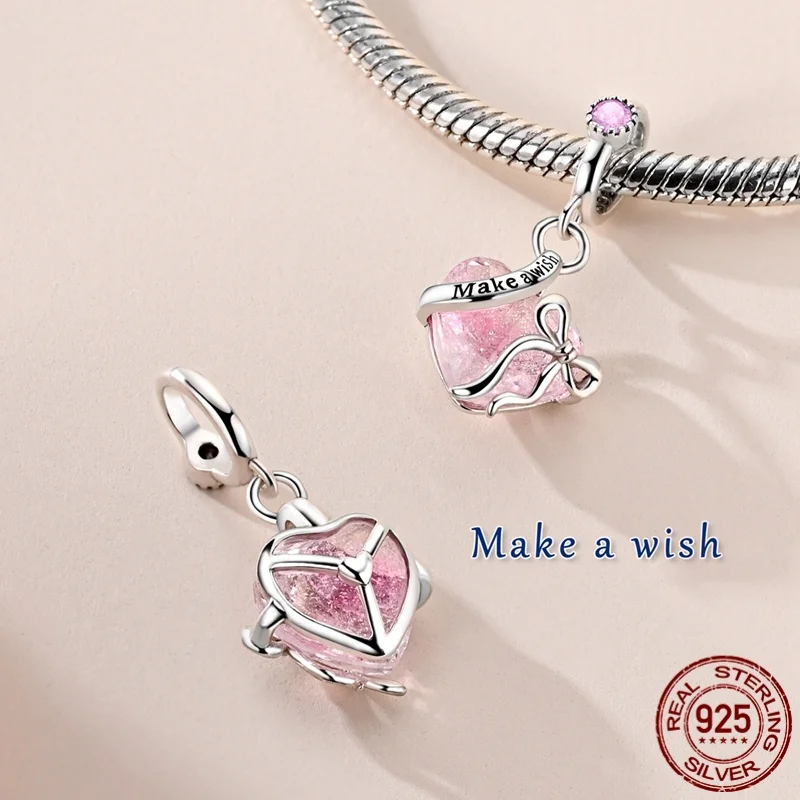 Neue 925 Silber Charms Perlen Original Früchte Wahrzeichen Gebäude Anhänger Fit Frau Schmuck Geschenke Für Armband DIY Machen – Detail 28