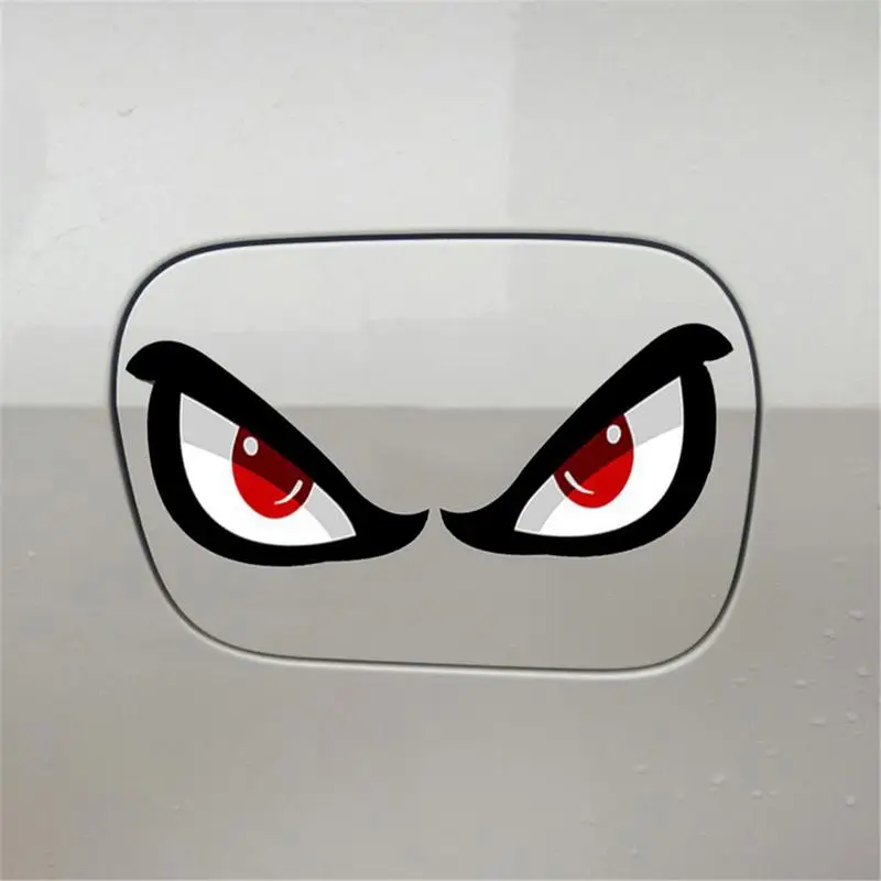 Car Reflective Stickers Simulation Shark Eye Sticker Peeking Sticker Self-Adhesive Waterproof Car Decals for Window Motorcycle