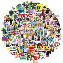 100pcs Cartoon Game Stickers Pack Diy Graffiti Anime Sticker Kids Toy Decal for Children Laptop Skateboard Phone Motorcycle