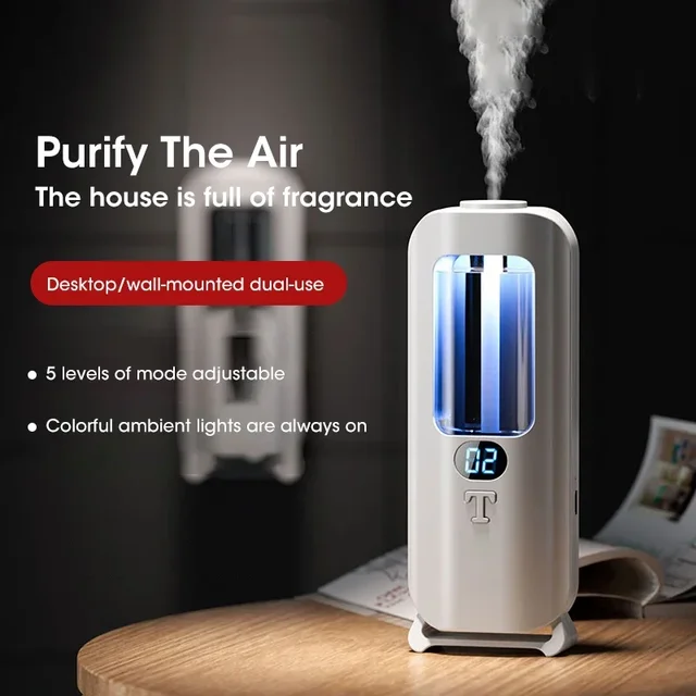 Rechargeable Aromatic Diffuser 5 Modes Essential Oil Diffuser Machine Homemade Perfume Diffuser for Home Car Room Fragrance 2