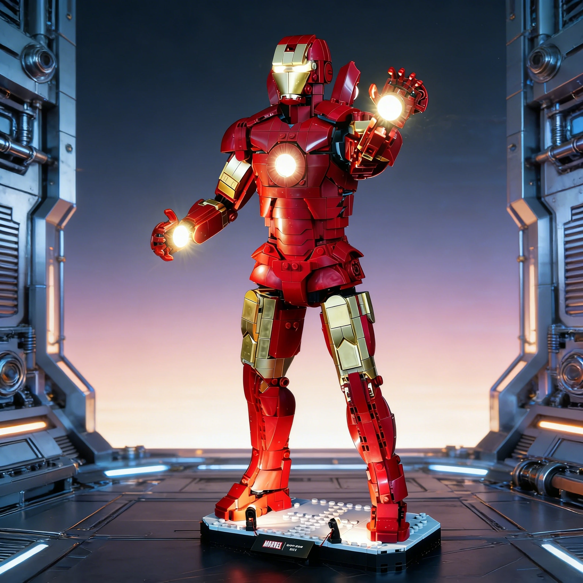 레고 76344 슈퍼 히어로즈 마블 아이언맨 마크 3 컬렉터스 에디션용 LED 조..