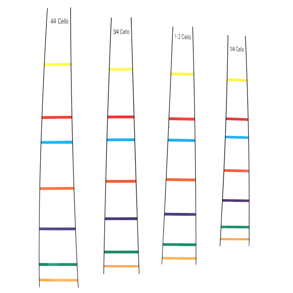 Finger Sticker Label Cello Viola Position Marker Decal for Student Beginner Kids Practice Accessory with Cello Board