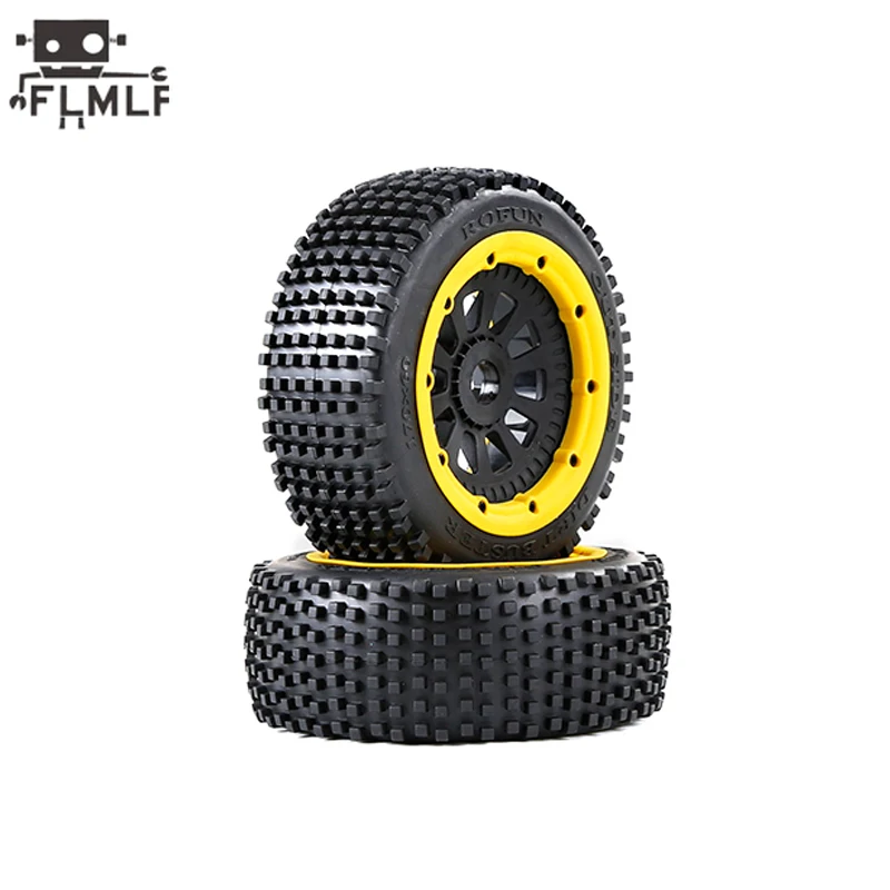 

Rc Car Small Nails Tire Assembly Kit Fit 1/5 Losi 5ive-t Rofun Rovan LT King Motor X2 SLT V5 BAJA 5S Truck Wheel Tyre Parts