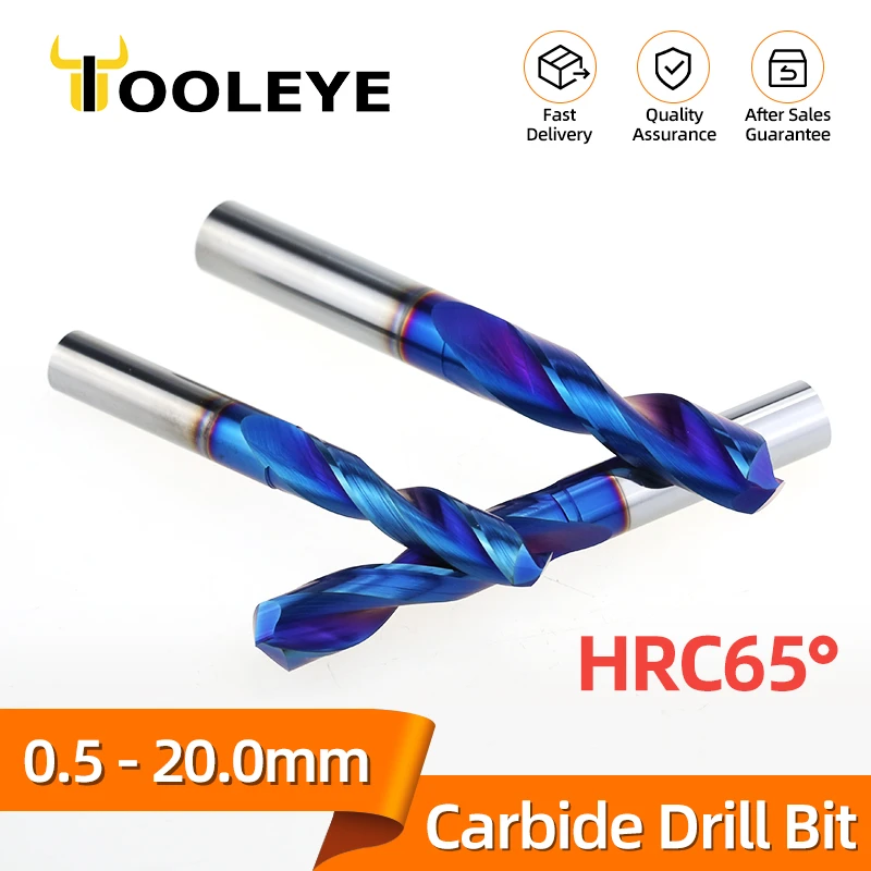 Tungsten Carbide Drill Bits Metal Hard Steel Drill Bit Carbide Cnc