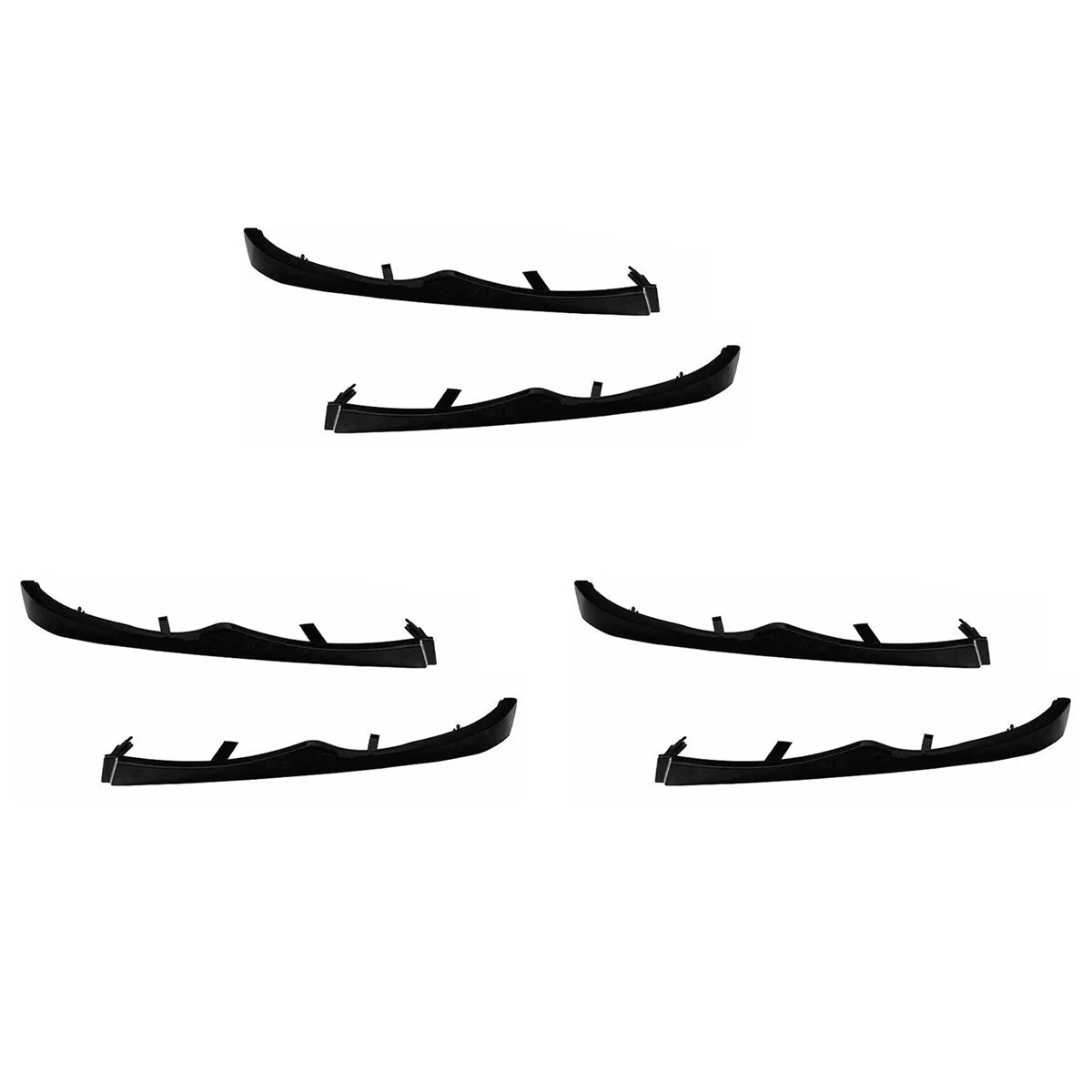 

3X Передняя накладка под фару для BMW E46 330I 330Xi 325I 325Xi 2001 - 2005 51137043409 51137043410