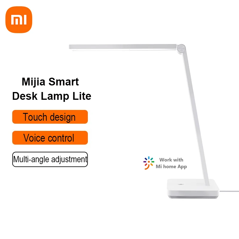 

Xiaomi Mijia Smart Desk Lamp Lite Eye Protect Reading Lights Foldable Multi Angle Adjustment LED Touch Switch Home Table Light