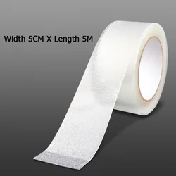 Transparent Anti - Slip Waterproof Tape - 5 Metres for Enhanced Safety in Wet Areas (Frosted transparent)