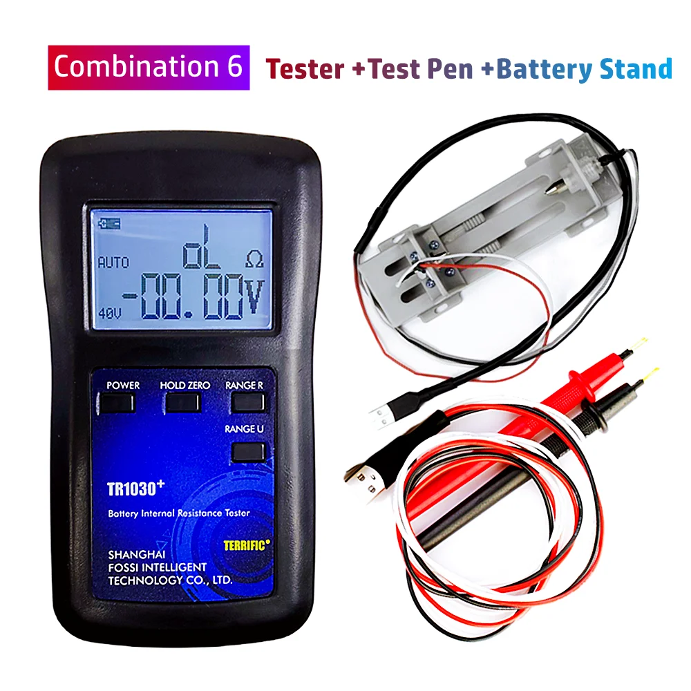 Testeur De Résistance Interne De Batterie YR1030+ – Haute Précision, Mesure 4 Fils, Plage 0-28V/0-200Ω