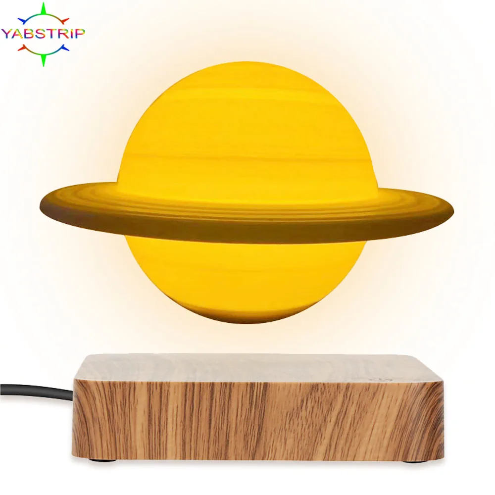 Veilleuse boule de cristal Saturne 3D Veilleuse boule de cristal Saturne 3D