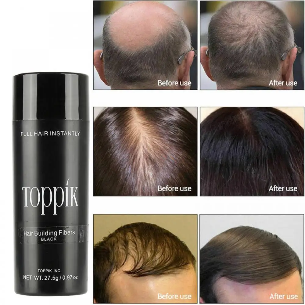 Description Picture 3 of itemToppik Hair Loss Building Fibers Hair Fibers Regrowth Powders Keratin Applicator Hair Growth Products Spray Pump Comb Beauty