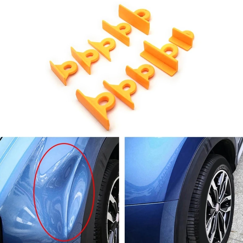 

Universal Car Hails Dent Repair Body Damage Fix Tool Pulling Bridge Puller Glue Pull Sheet Removal Hand Tool Set Paintless