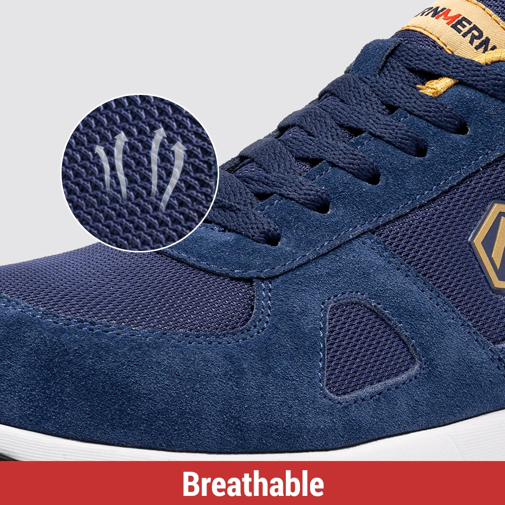 LARNMERN Chaussures De Sécurité Homme Embout Acier Antistatique SRC