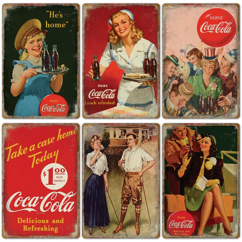 Vintage Coca Cola Posters | Coco Cola Vintage Poster | Cola