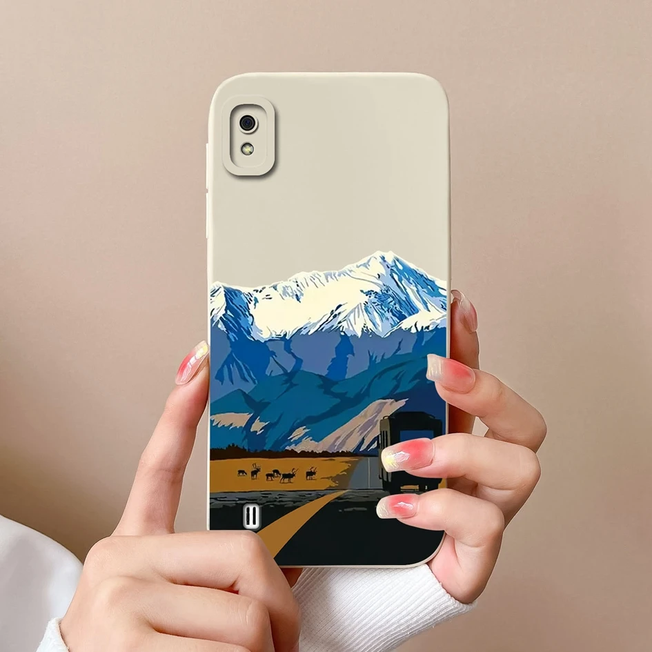 Stylish Liquid Soft Silicone Matte Phone Case - Cute and Protective