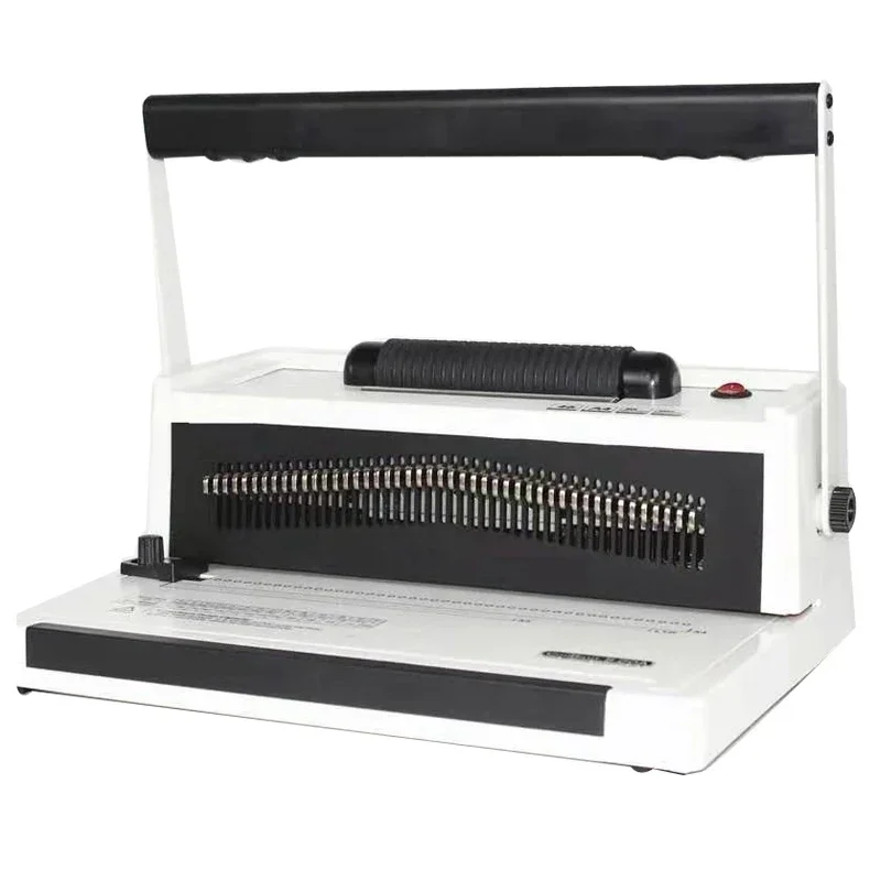 220v 전기 S20A 전기 카드 루스 리프 펀칭 기계 나선형 플라스틱 링 바인딩 및 펀칭 기계 단일 코일 바인딩