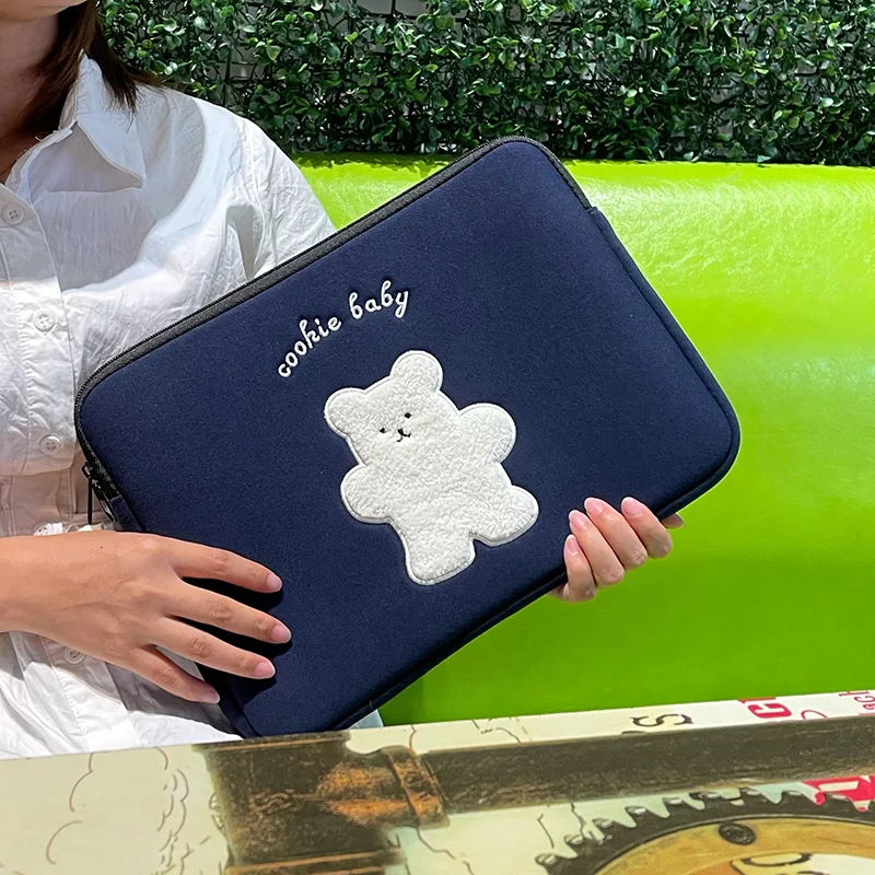 Chic Soft Laptop Sleeve - Stylish Protective Notebook Liner Bag