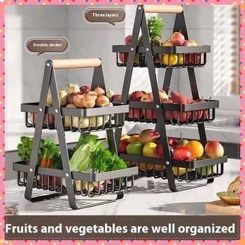 Portable Multi-Layer Kitchen Storage Rack 1