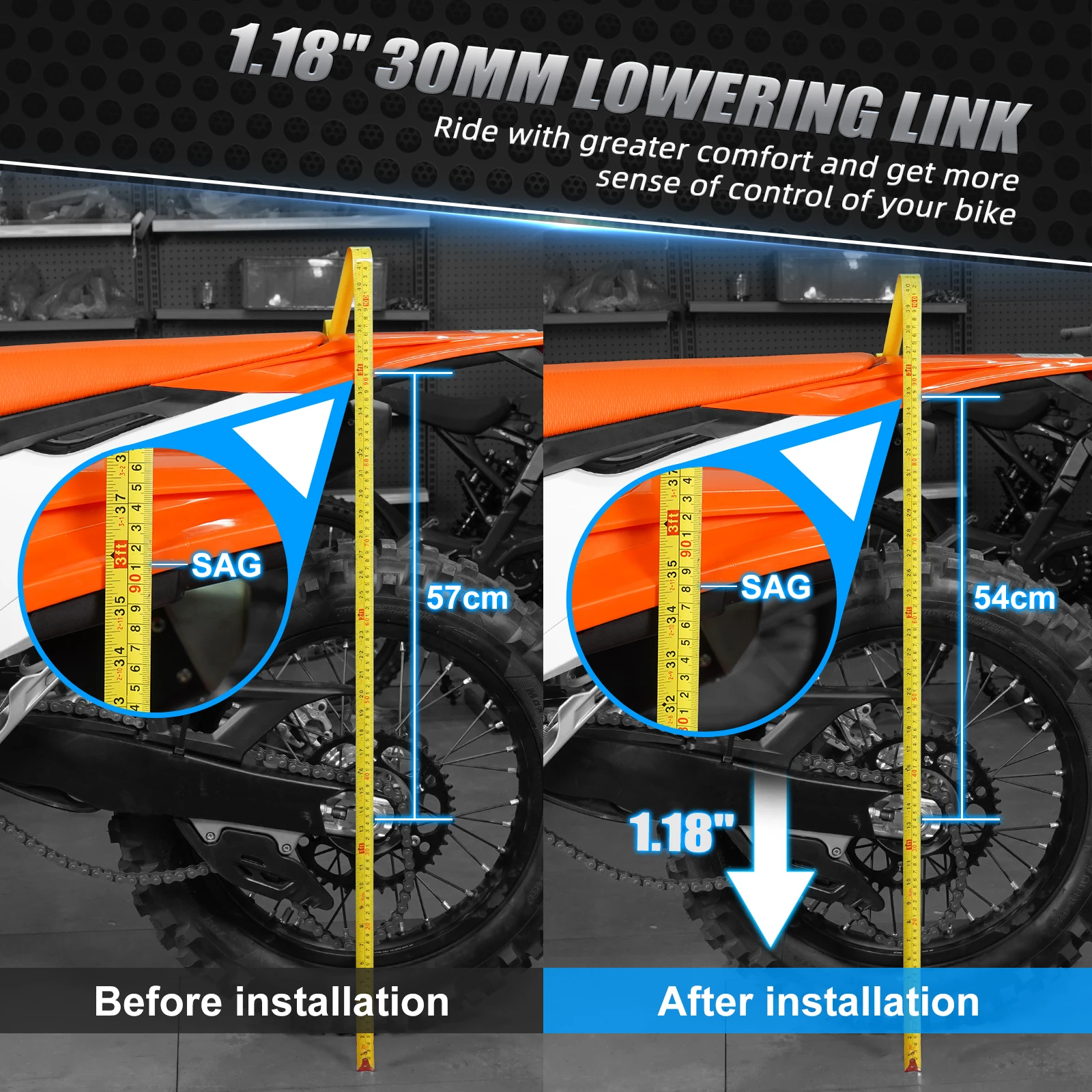 Ĺ  ϰ ŰƮ, KTM 2024 EXC 300 EXC 250 EXC-F 350 450 500 XCW 125 250 XCF-W XW-F 250 1.18 2024, 350 ġ 30mm