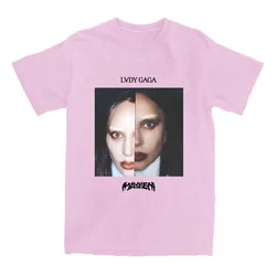 Lady Gaga Mayhem Album Graphic Unisex Streetwear T - Shirt - XS (Pink)