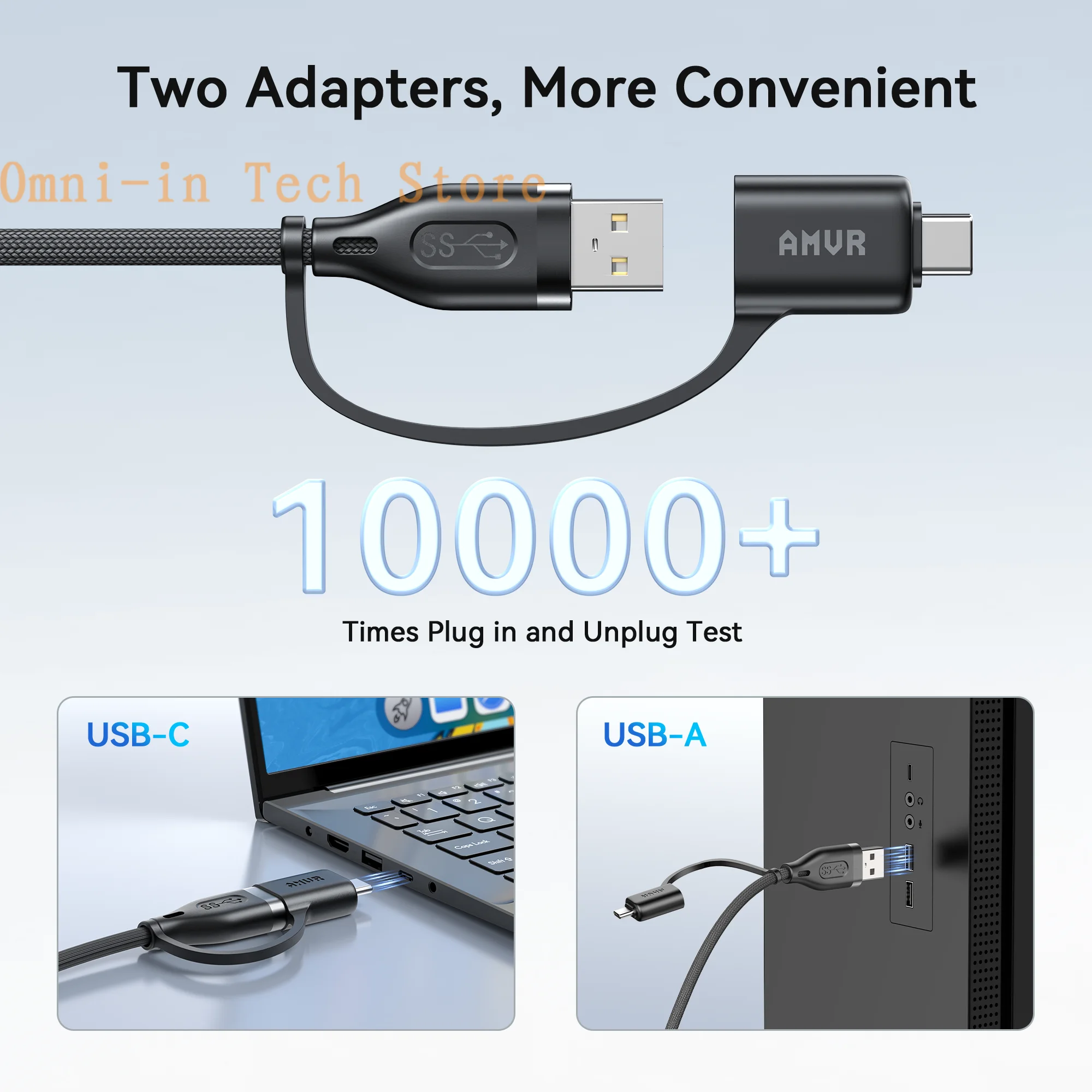 AMVR USB3.0 充電式リンクケーブル Quest 3/3S /2 /Pro 用 急速充電