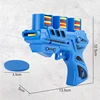 Children Flying Saucer Guns Ejection Flying Disc Fun Toys EVA Mini Flying Disc Toy Soft Bullets Toy Gun Soft Gun Battle Pistolas 6