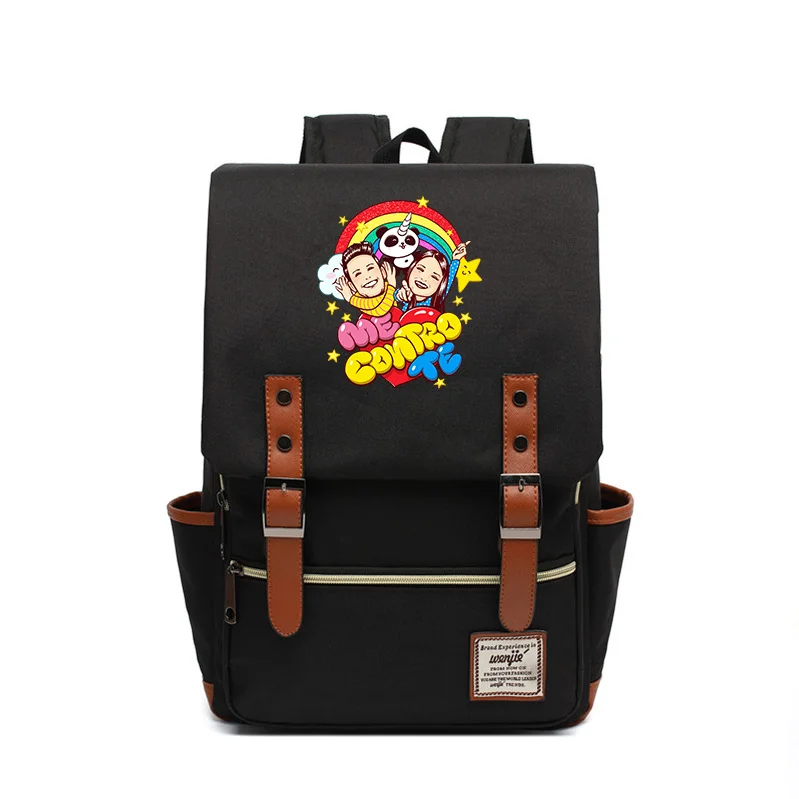 

Me contro Te Backpack Boys Girls School Bag Teenager Laptop Bag Women Men Backpacks Casual Travel Rucksack Mochila