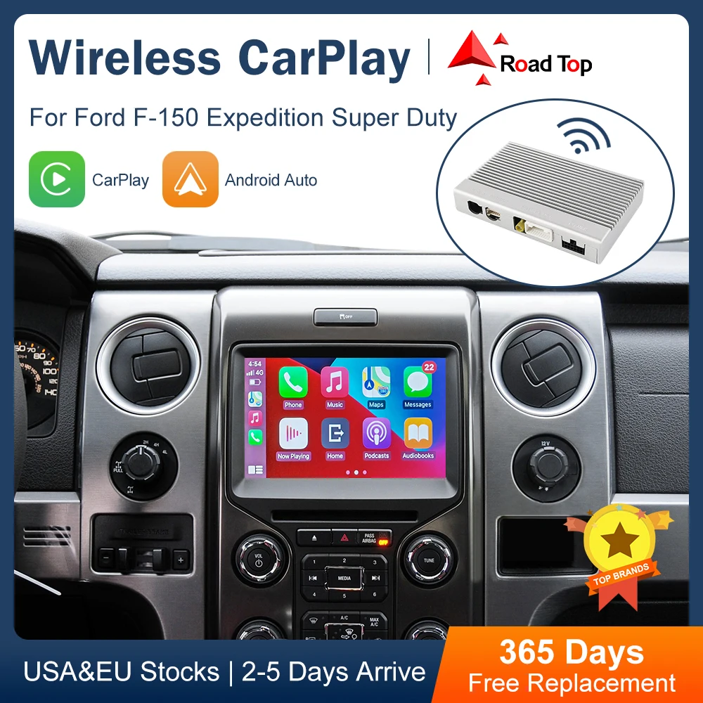Erfaren person Græder Kære Wireless CarPlay for Ford F-150 Expedition Super Duty Accessories Android  Auto Mirror Link AirPlay Car Play Functions _ - AliExpress Mobile