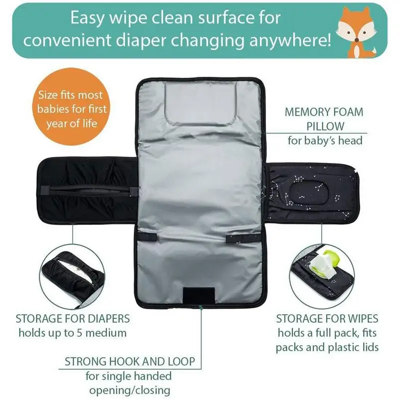 Diaper changing pad diaper changing mat Multifunction portable diaper changing mat cover Diaper newborn Portable baby changer table Changing pad For baby item