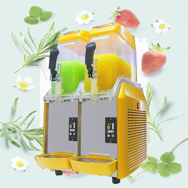 

Промышленный двухцилиндровый снегоплавильный станок 110 В 220 в автомат для подачи холодных напитков