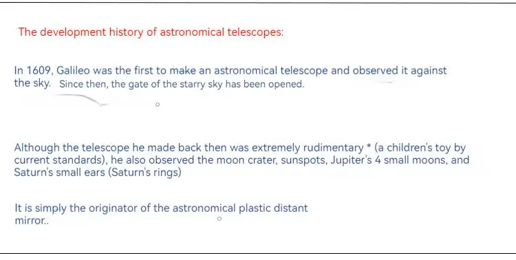 Sa3d128eb51964b9abaf8d20e38a2bd05V D154/750/1200/1500/1800/2250 teleskop astronomiczny refrakcyjna obiektyw DIY Self-moreacyjna D154mm duża przysłona refrakcyjna Obj
