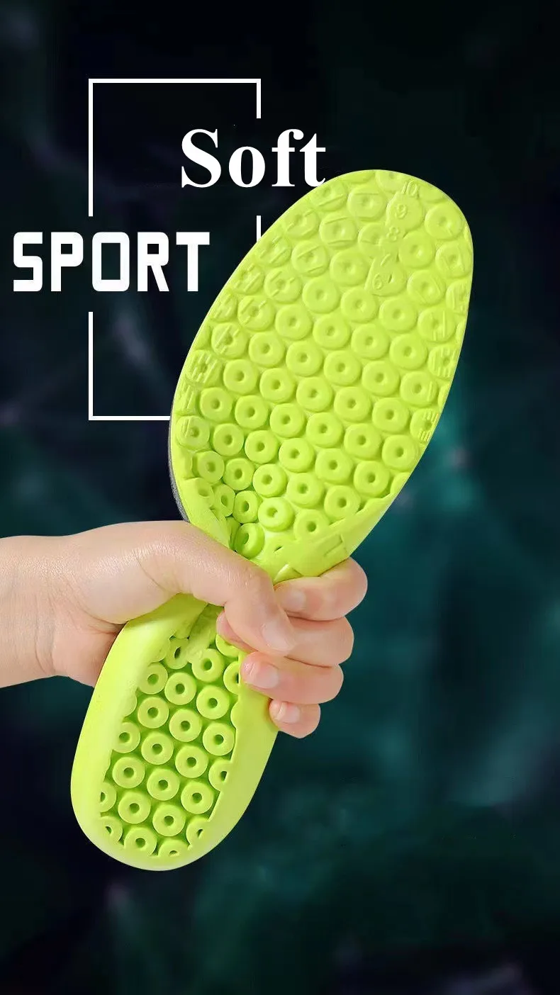Sports Insole Non-slip Soft Breathable Sweat-wicking Deodorant Shoe Inserts Anti-slip Template for Men Women Insoles 1_voghion.com