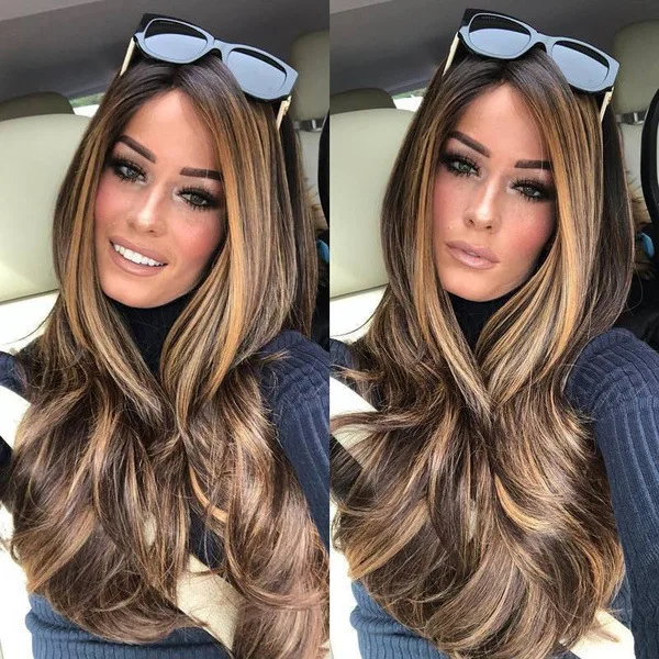 Ombre brown
