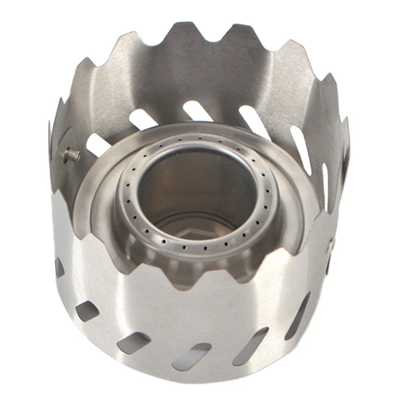 Ultralight Camping Alcohol Stove Rack Windproof Plate Stainless Steel