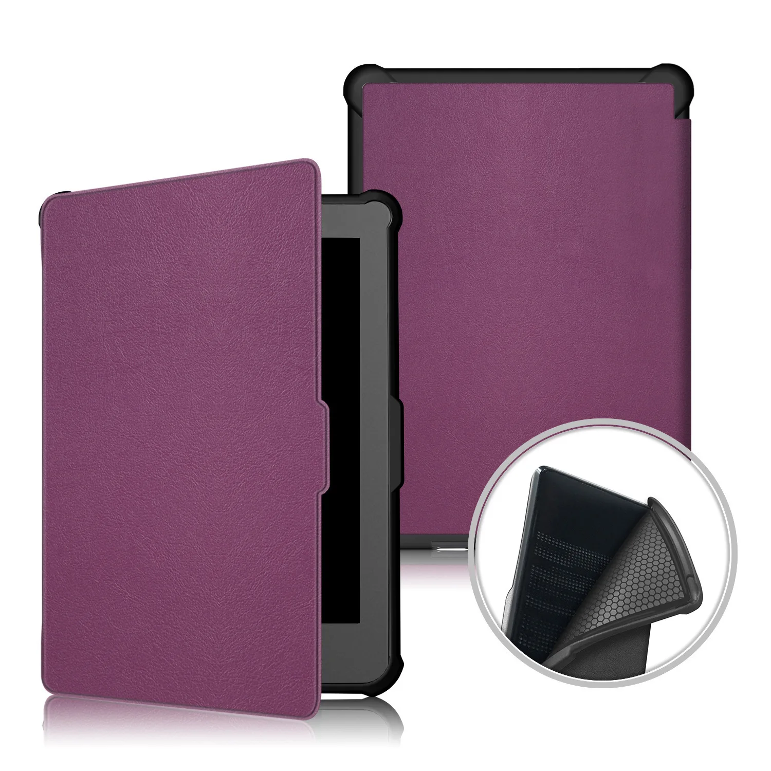Premium E-Book Protective Case with Soft TPU Shell - Full Protection Design