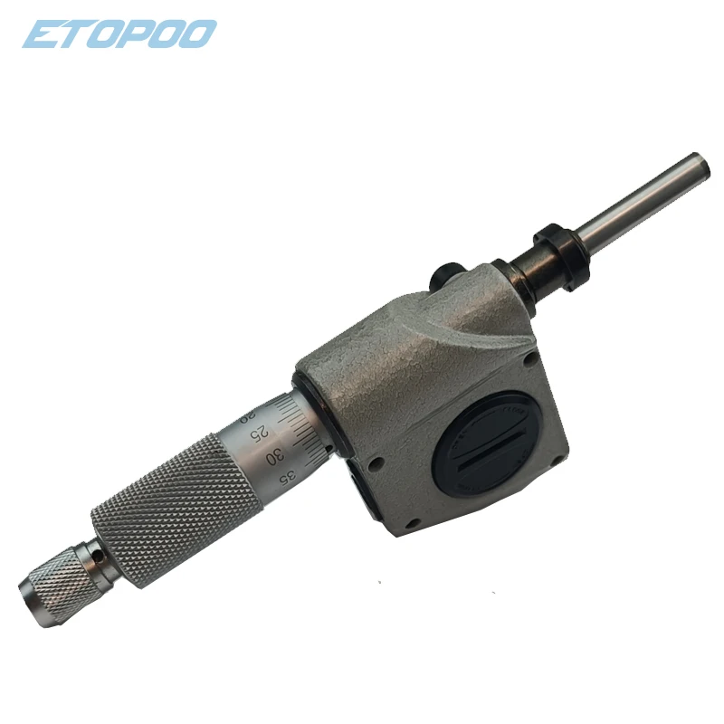 Cabezal De Micrómetro Digital 0-25 Mm – Precisión 0,001 Mm, Con Trinquete, Conversión Métrica/Imperial