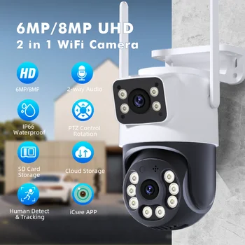 4K PTZ Dual-Screen Security Camera 2