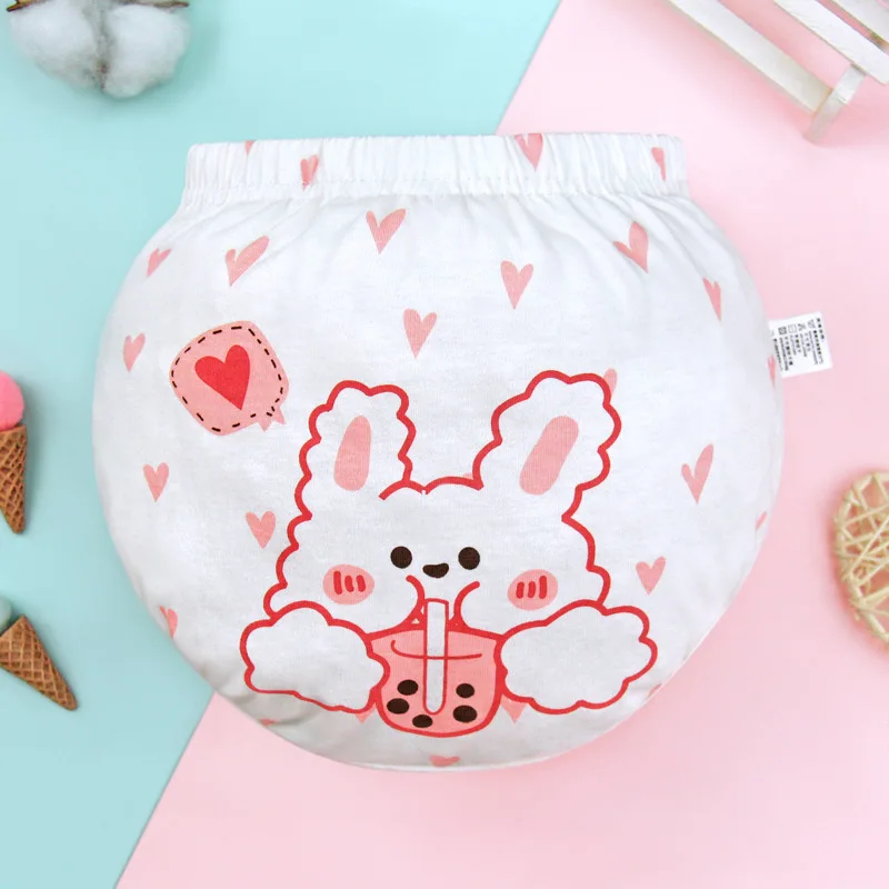 Kids 100% Cotton Underwear Panties Girls Baby Infant Cute Big Bow Shorts For Children Fashion High-Quality Underpants Gifts