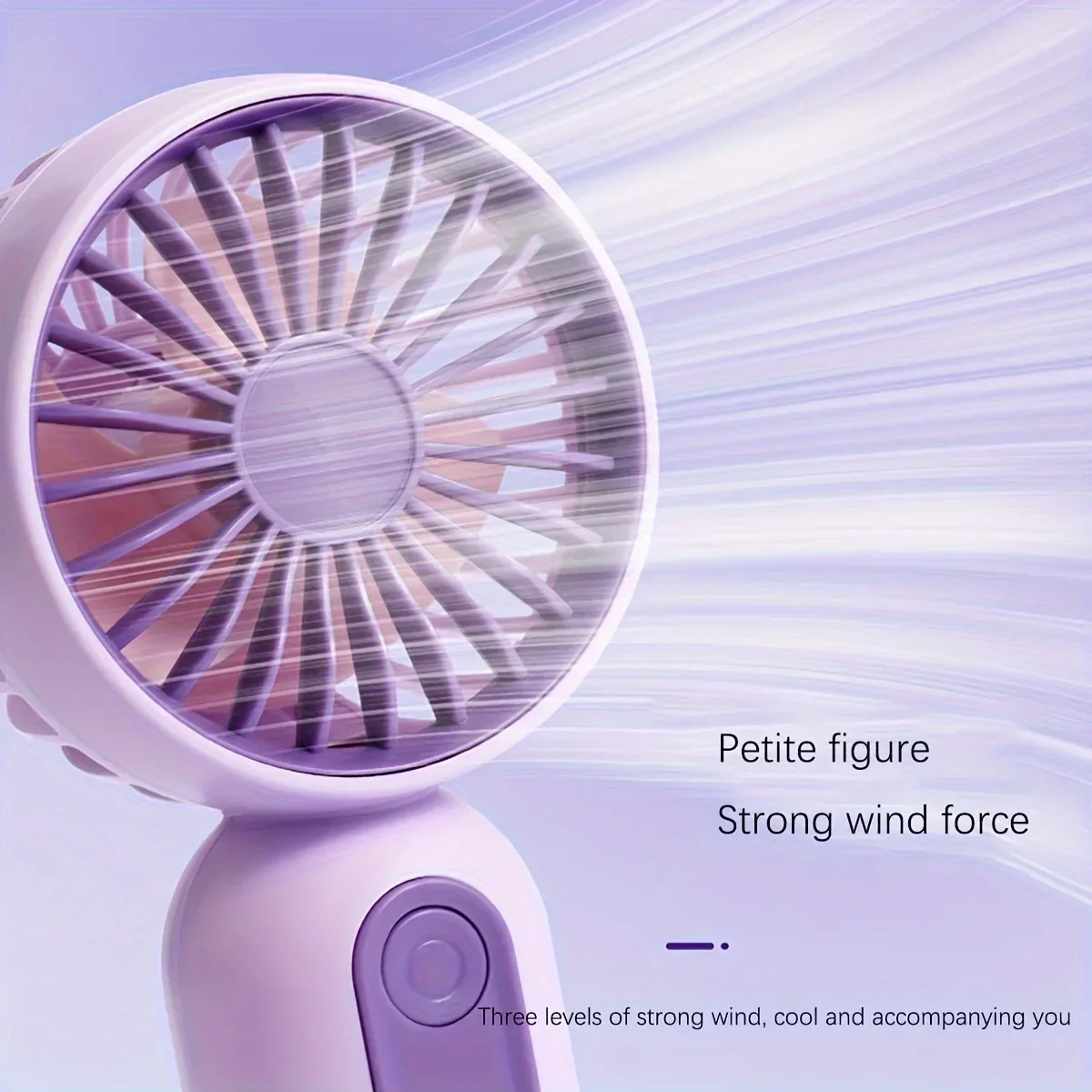 Portable Fan Convenient Creative Small Fan Pocket Hand-held Lightweight Adjustable Cute Handheld Mini Air Coolers