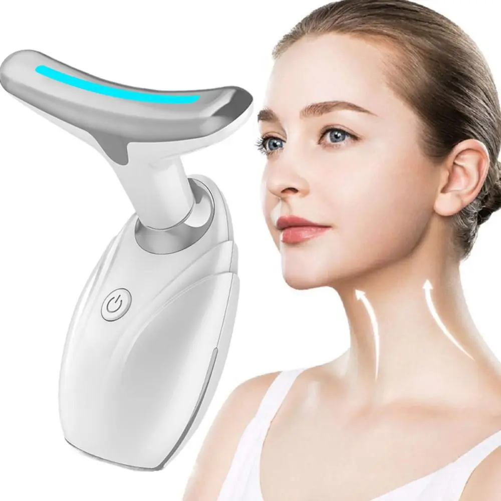 

Women Skin Tightening Cream Absorb Instrument Skin Care Tool Electric Facial Massager Neck Face Beauty Device Vibration Massage