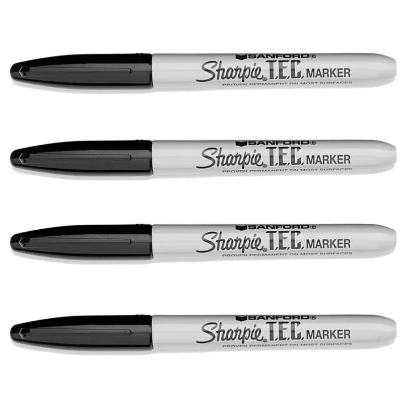 Sharpie T.E.C Trace Element Certified Permanent Markers Black 1mm Aviation Industry Electronics Shipbuilding Metal Paint Pen permanent marker pen marker pens permanent marker permanent markers markers pen art markers paint pen art marker pen