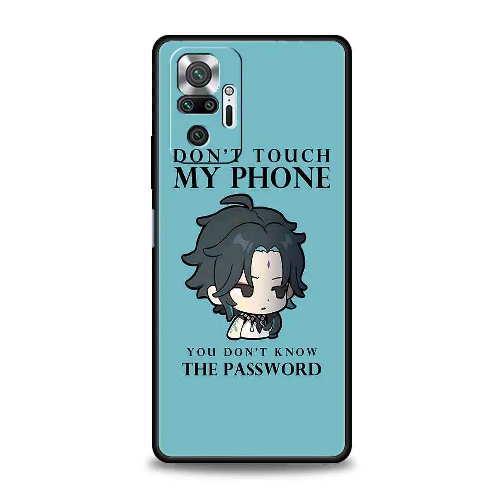 Kawaii Cartoon Genshin Impact Soft Phone Case