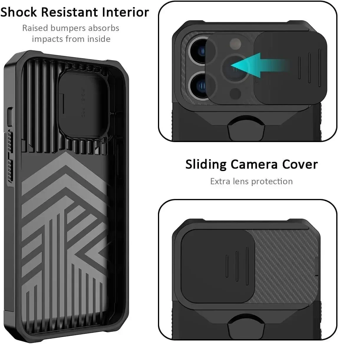 Enhanced Protective Kickstand Armor Case with Magnetic Ring Holder
